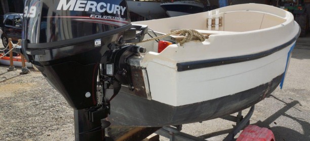 CANOT BRETON et 9.9cv Mercury