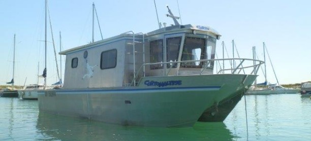 Catamaran à moteurs