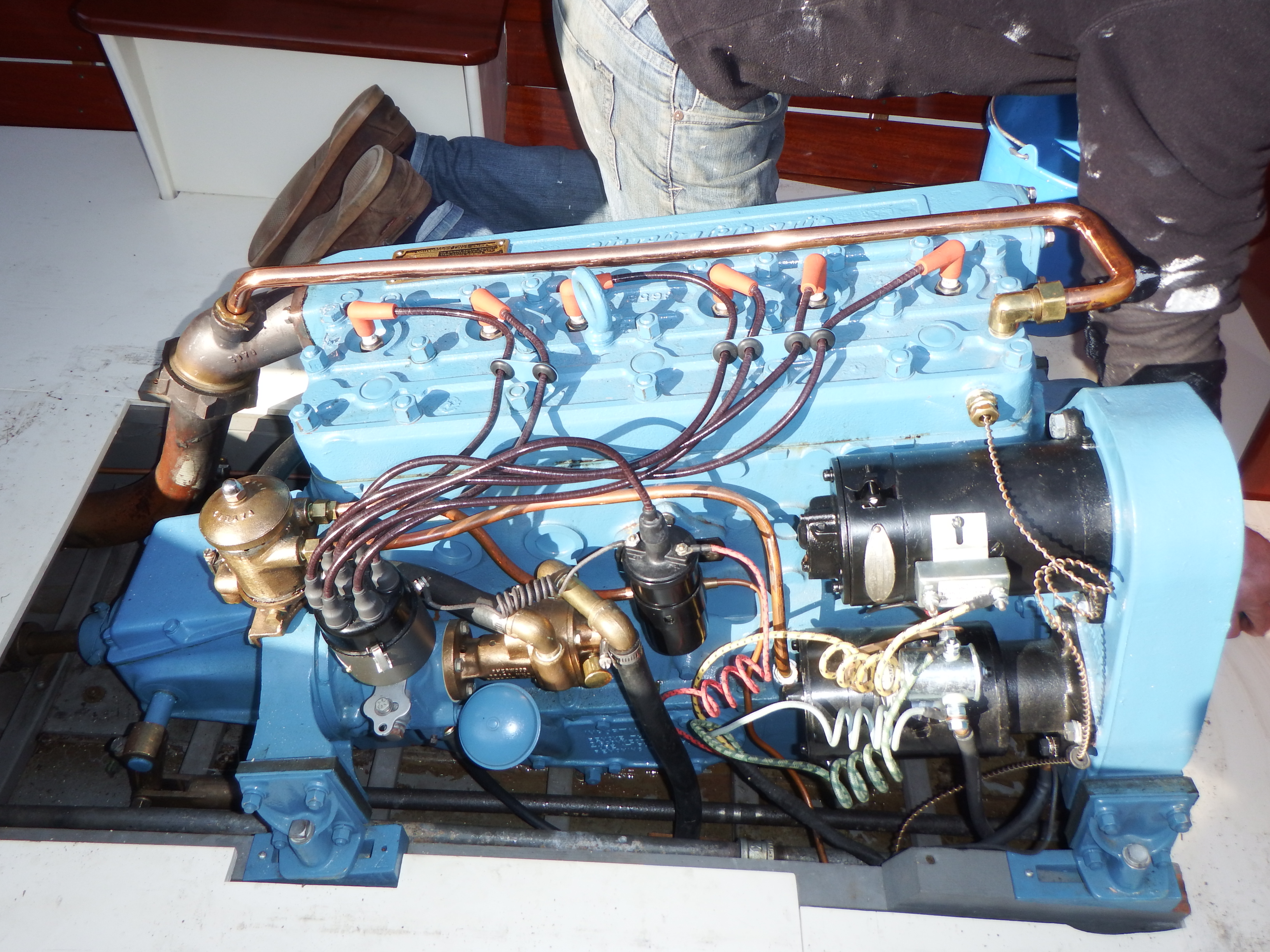 Un Chris Craft de 1956 en état neuf…..